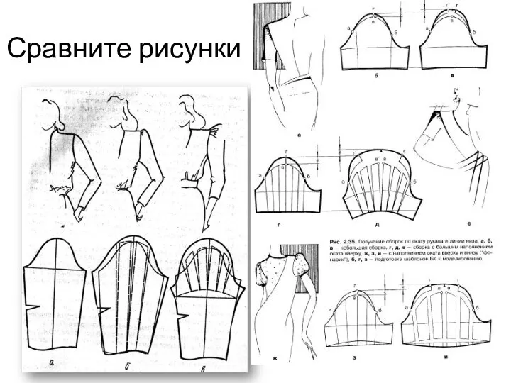 Сравните рисунки