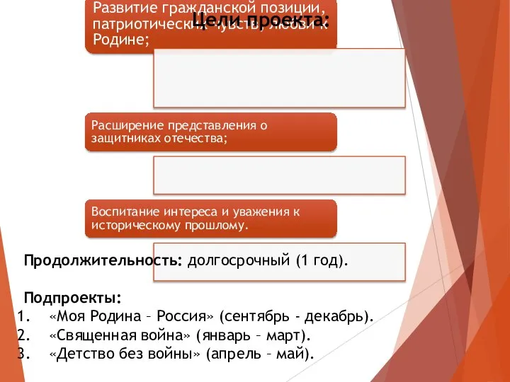 Развитие гражданской позиции, патриотических чувств, любви к Родине; Расширение представления о