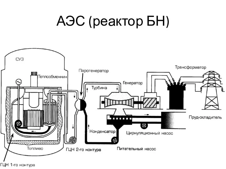 АЭС (реактор БН)