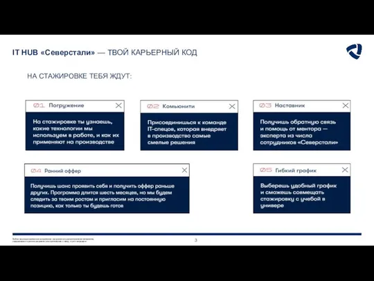 IT HUB «Северстали» — ТВОЙ КАРЬЕРНЫЙ КОД Старт проекта 07.10.2021 Сценарии