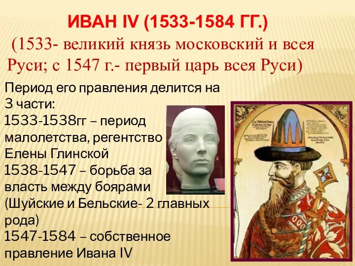 (1533- великий князь московский и всея Руси; с 1547 г.- первый