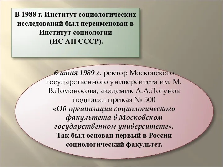 6 июня 1989 г. ректор Московского государственного университета им. М.В.Ломоносова, академик