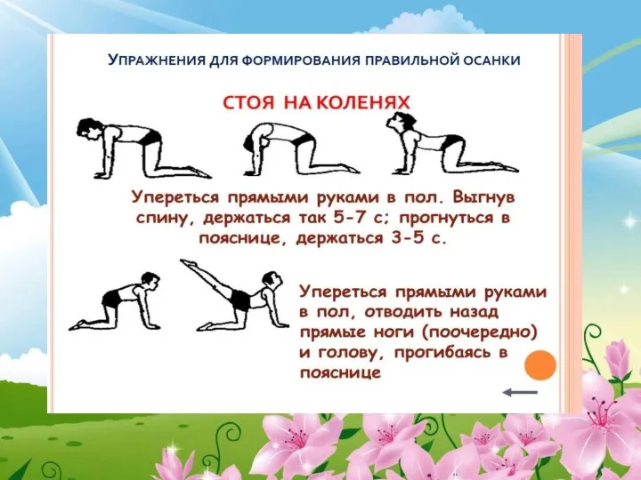 Чтобы быть стройным,ежедневно выполняй такие упражнения