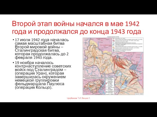 Второй этап войны начался в мае 1942 года и продолжался до