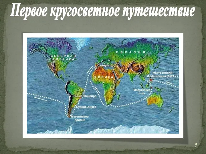 Первое кругосветное путешествие