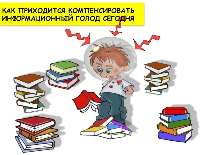 КАК ПРИХОДИТСЯ КОМПЕНСИРОВАТЬ ИНФОРМАЦИОННЫЙ ГОЛОД СЕГОДНЯ