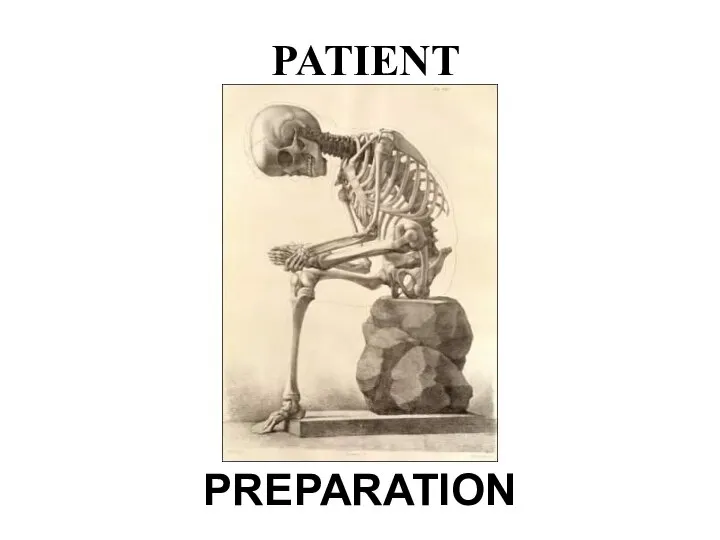 PREPARATION PATIENT