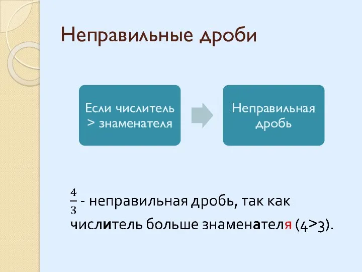 Неправильные дроби