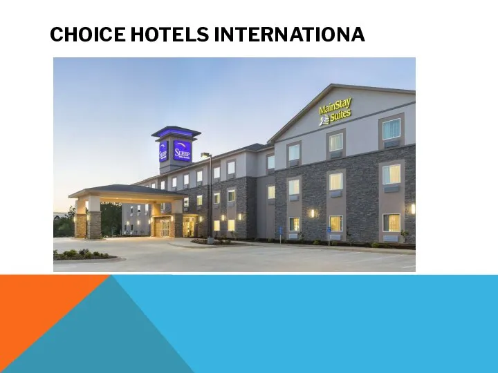 CHOICE HOTELS INTERNATIONA