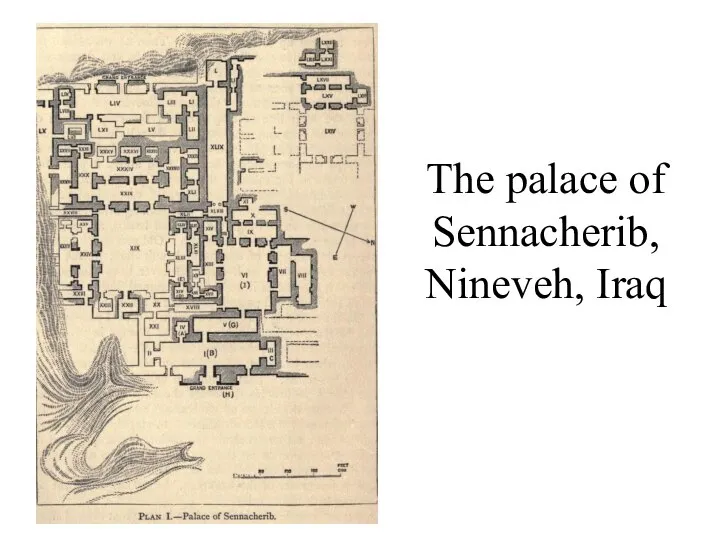 The palace of Sennacherib, Nineveh, Iraq