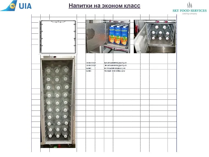 Напитки на эконом класс