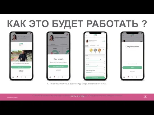 КАК ЭТО БУДЕТ РАБОТАТЬ ? Зарегистрируйтесь в Business App Старт в