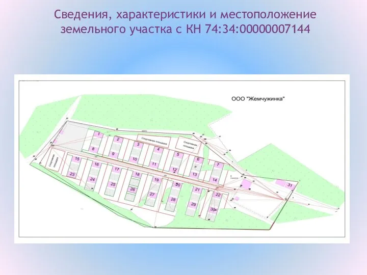 Сведения, характеристики и местоположение земельного участка с КН 74:34:00000007144