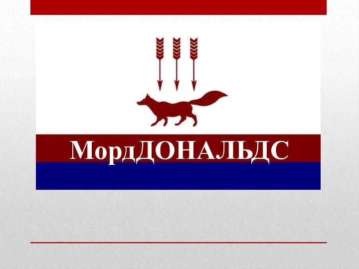 МордДОНАЛЬДС