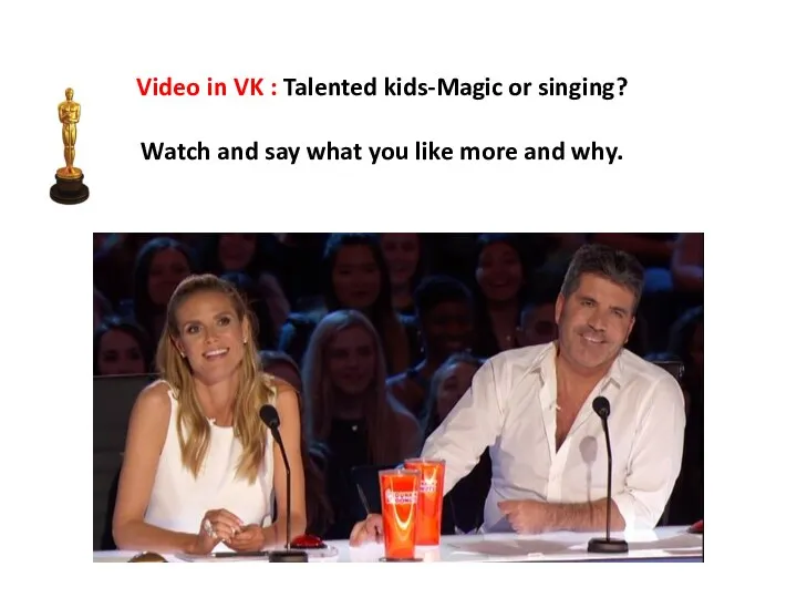 Video in VK : Talented kids-Magic or singing? Watch and say