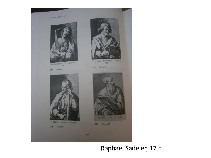 Raphael Sadeler, 17 c.