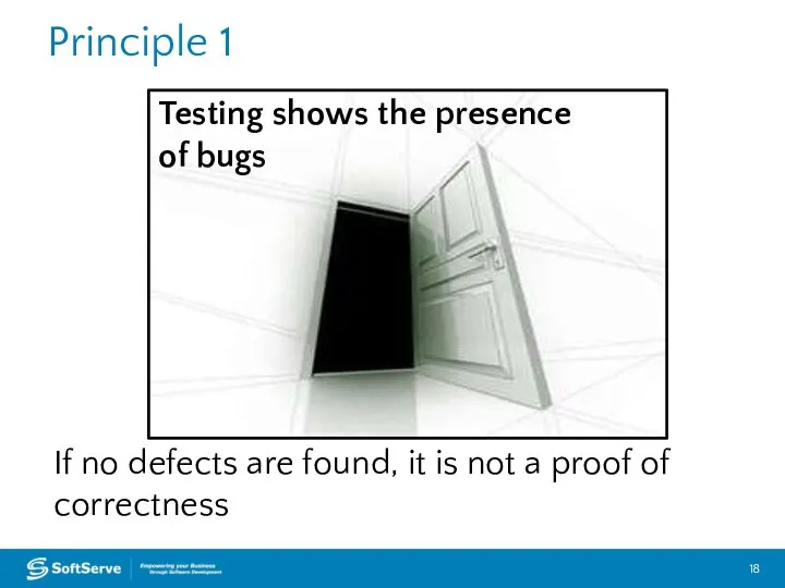 European Headquarters – Lviv, Ukraine Principle 1 If no defects are