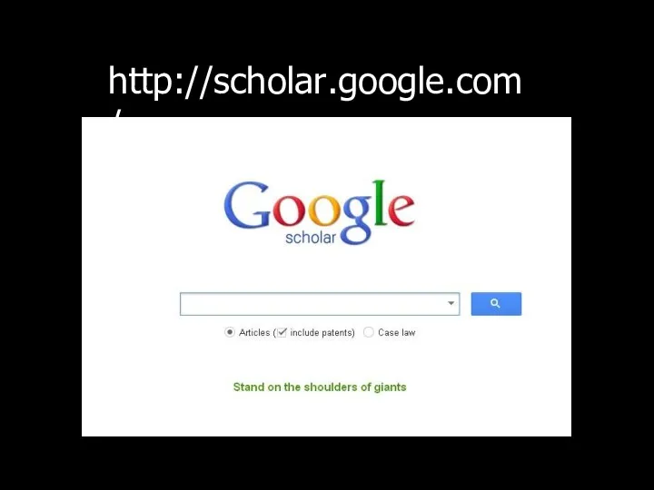 http://scholar.google.com/