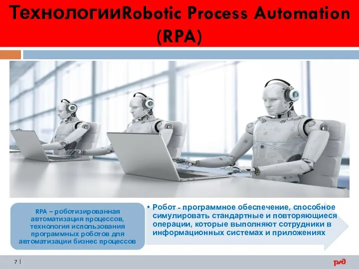 ТехнологииRobotic Process Automation (RPA)