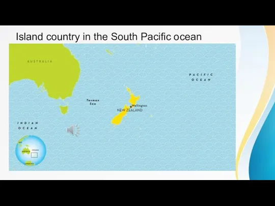 Island country in the South Pacific ocean