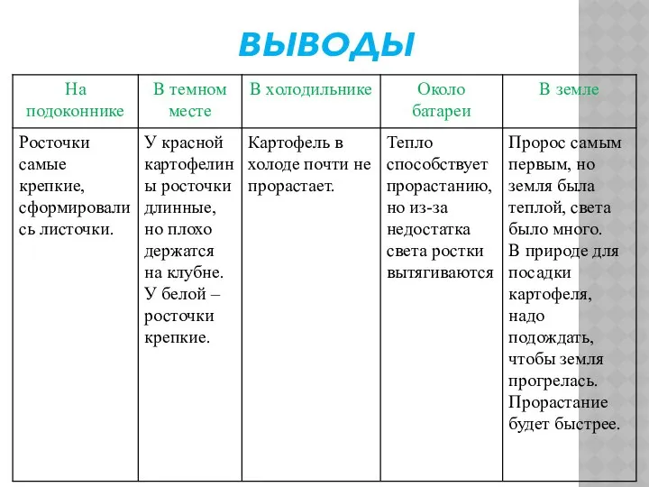 ВЫВОДЫ