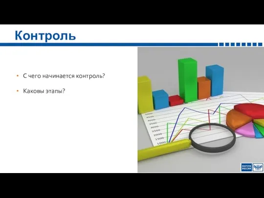 Контроль С чего начинается контроль? Каковы этапы?