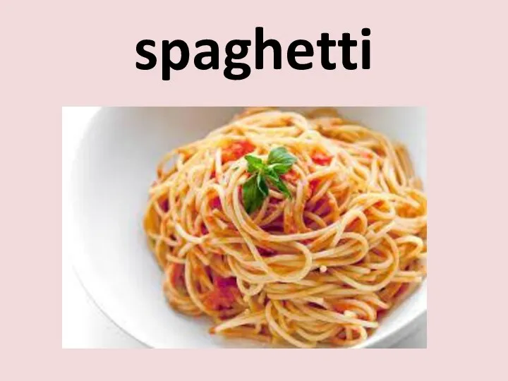 spaghetti