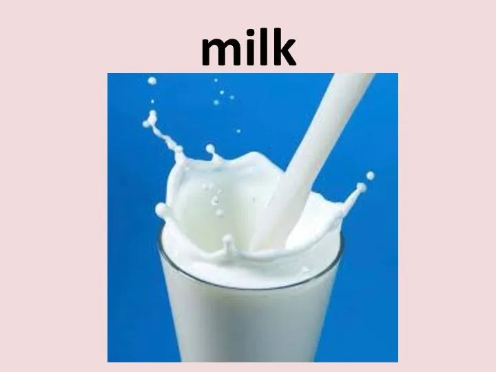 milk