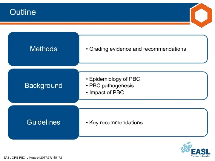 Outline EASL CPG PBC. J Hepatol 2017;67:145–72