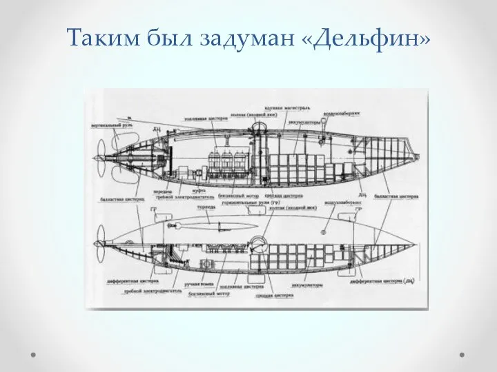 Таким был задуман «Дельфин»