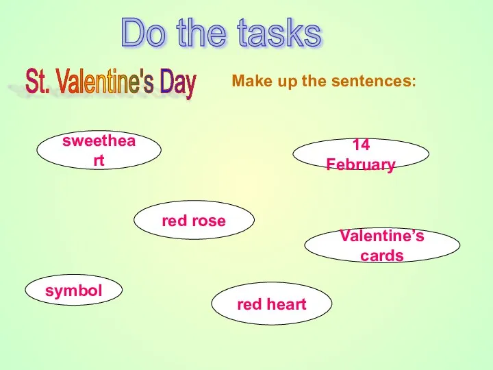 Do the tasks sweetheart red rose red heart symbol 14 February