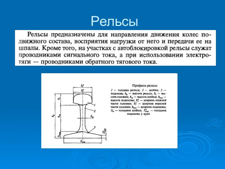 Рельсы