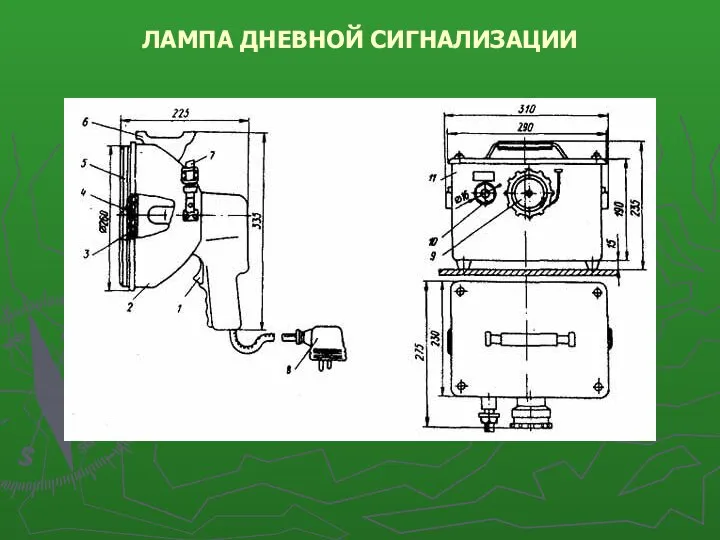 ЛАМПА ДНЕВНОЙ СИГНАЛИЗАЦИИ