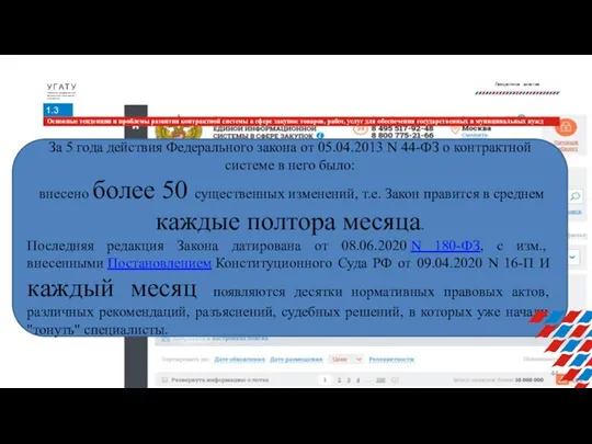 за За 5 года действия Федерального закона от 05.04.2013 N 44-ФЗ