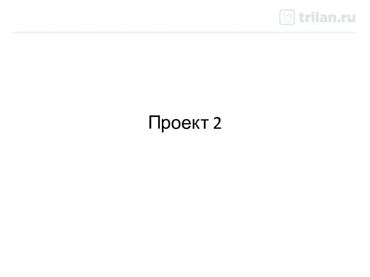 Проект 2