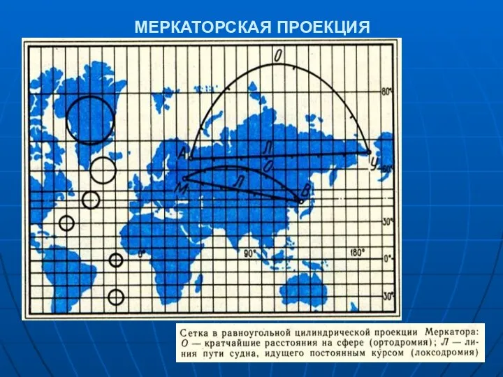 МЕРКАТОРСКАЯ ПРОЕКЦИЯ