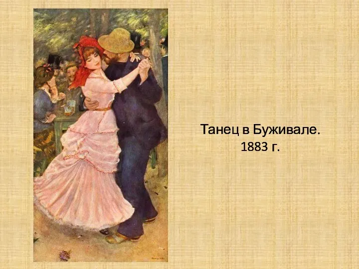 Танец в Буживале. 1883 г.