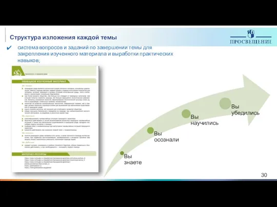 Структура изложения каждой темы система вопросов и заданий по завершении темы