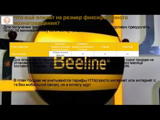 Что ещё влияет на размер фиксированного вознаграждения? Для получения фиксированного вознаграждения