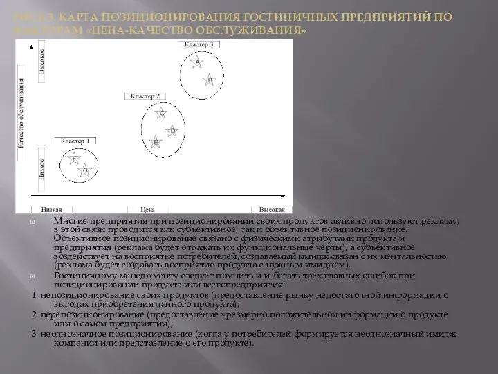 Многие предприятия при позиционировании своих продуктов активно используют рекламу, в этой