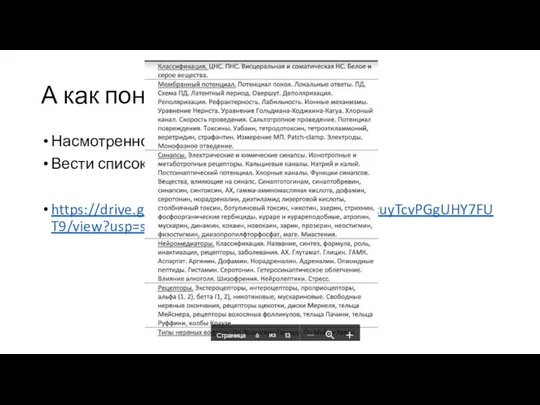 А как понять, что надо учить? Насмотренность на вопрос Вести список важных тем https://drive.google.com/file/d/1jIstNYg7Ei1be8WcuyTcvPGgUHY7FUT9/view?usp=sharing