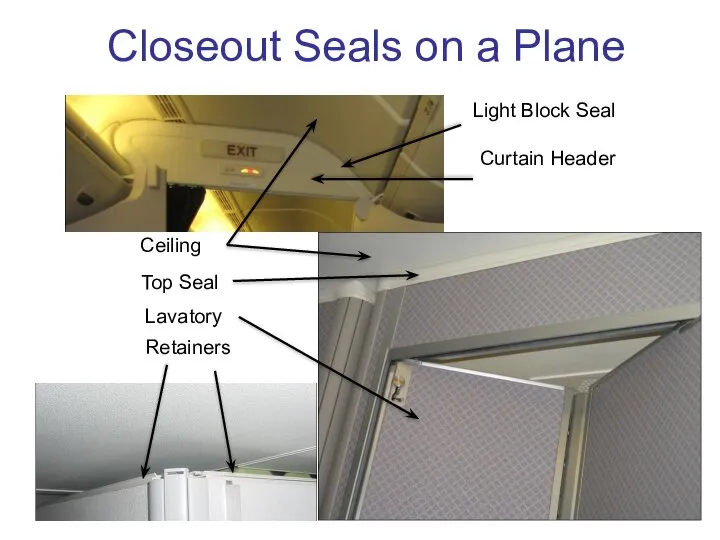 Closeout Seals on a Plane