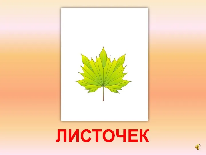 ЛИСТОЧЕК