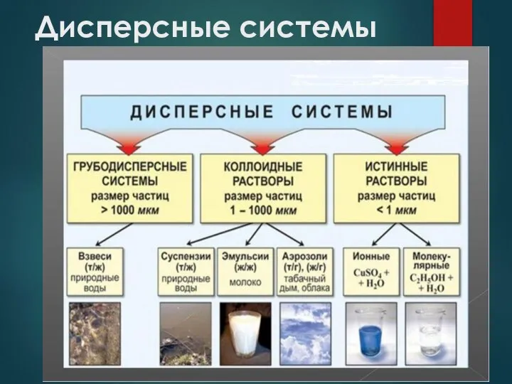 Дисперсные системы