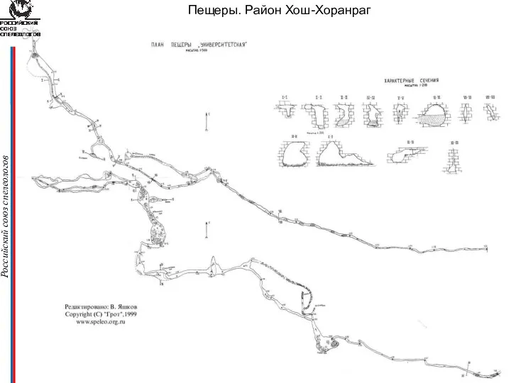 Российский союз спелеологов Пещеры. Район Хош-Хоранраг