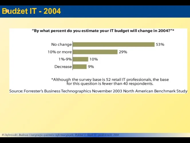 Budżet IT - 2004