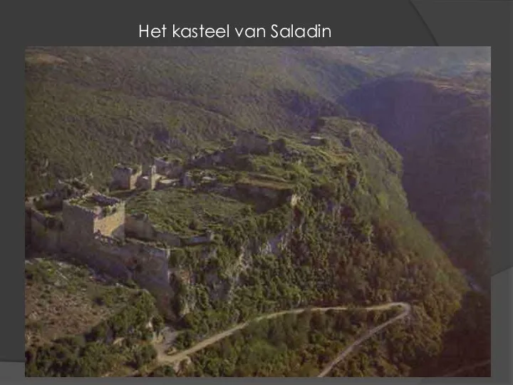 Het kasteel van Saladin