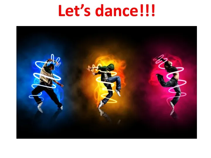Let’s dance!!!