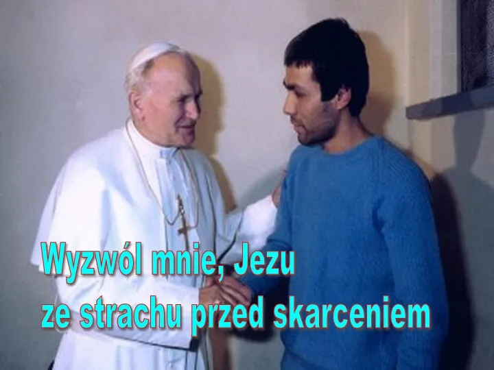 Wyzwól mnie, Jezu ze strachu przed skarceniem