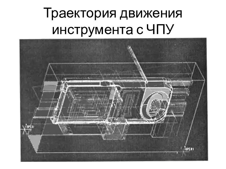 Траектория движения инструмента с ЧПУ